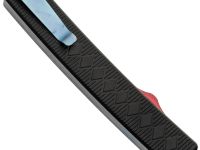 Автоматический выкидной нож Nimo Samurai, сталь дамаск, черный