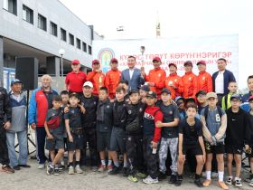 В Якутске встретили огонь спартакиады по национальным видам спорта