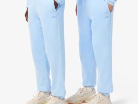Спортивные хлопковые брюки Lacoste унисекс