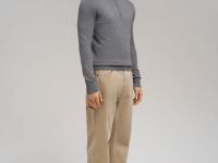 Джемпер прямого кроя из хлопка