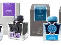 Чернила в банке Herbin Prestige 1798, 50 мл, Coraline d'Egypte Оранжевый с серебряными блестками