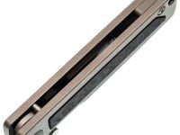 Складной нож Mr.Blade Style stonewashed сталь N690, рукоять Grey Titanium