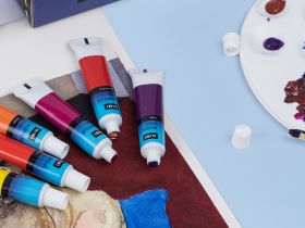 Набор акрила HIMI 36 цветов, в тюбиках