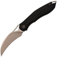 Складной нож TuoTown Hawk, сталь T10S, рукоять G10/Carbon Fiber