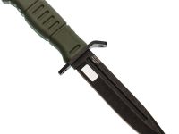 Тактический нож Витязь-1, сталь AUS-8, рукоять эластрон, олива