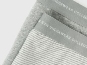 Трусы-транки, 2 шт., Серый