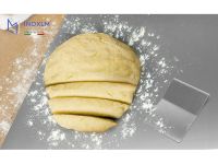 INOXLM lavorazioni inox Коробка из 2 предметов разделочная доска/столешница с Таро/шпателем из нержавеющей стали, разнх размеров для кухни, бара, ресторана (50 х 50 см, складная 2 см) 50x50 Piega 2 см