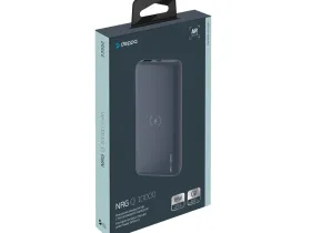 Универсальный внешний аккумулятор Deppa NRG Qi 10000mAh 2.1A, 18W (33552) (графит)