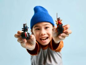 Ninjago 71838 Конструктор Гонка Кая на скоростном мотоцикле
