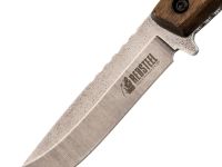 Нож General X1 RedSteel, сталь AUS-8 SW, тактический нож, рукоять орех