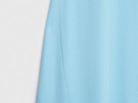 Вязаное платье в рубчик, Голубой