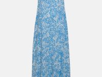 Сарафан силуэта трапеция с принтом