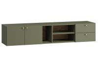 ТВ-тумба подвесная Имин 2-180x36 Оливковый