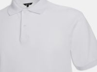 Базовое поло из хлопка прямого силуэта