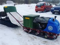 Мотобуксировщик MOTODOG 500 (13 л.с. задний привод)