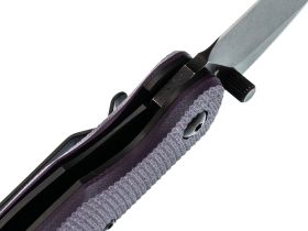 Складной нож Mr.Blade Rexbo Gen.2 blackwash сталь D2, рукоять Violet G10 фиолетовая