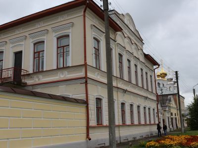 Дом, в котором в конце 1917 г. находился Шуйский уездный комитет РСДРП (б), председателем которого был Фрунзе Михаил Васильевич