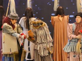 Якутские студенты готовятся к премьере мультимедийного спектакля «Лики Олонхо 2.0»