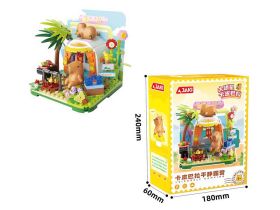 GK003 Конструктор Капибары в кемпинге