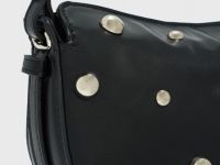Сумка с декоративными заклёпками, Черный