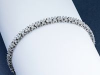 Браслет из белого золота с бриллиантами э4701бр06166200