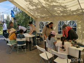 От боди-арта до скетчинга: молодые художники провели в Якутске мастер-классы