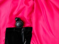 Жилет текстильный с полиуретановым покрытием для девочек