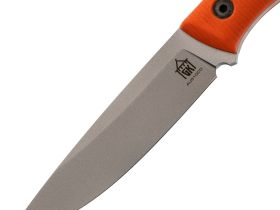 Охотничий нож Оса сталь Aus10 cobalt, рукоять G10 оранжевый