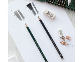 Карандаш чернографитный матовый Faber-Castell "Pitt Graphite Matt" 2В