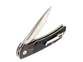Складной нож QSP Harpyie Satin, сталь S35VN, рукоять G10
