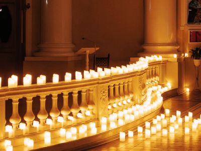 Шедевры мирового органа при свечах