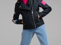 Куртка кожаная для девочек