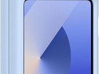 Чехол Samsung Silicone Case Z Flip6 Голубой