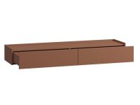 ТВ-тумба подвесная Дигарс 163x21 Терракотовый
