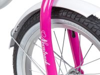 Детский велосипед Novatrack Candy 16, год 2023, цвет Белый