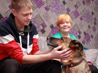 В Якутии немецкая овчарка Юджина завершила службу и нашла новый дом