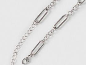 Ожерелье с подвесками для девочек, Серебряный