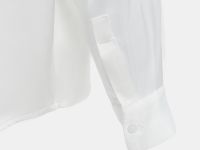 Блузка свободного силуэта с отложным воротником