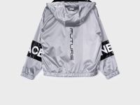 Куртка текстильная с полиуретановым покрытием для девочек (ветровка)