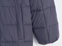 Пуховое пальто с капюшоном