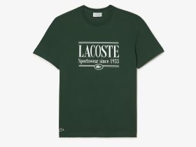 Мужская футболка Lacoste стандартного кроя