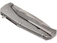 Складной нож LionSteel T.R.E., сталь M390, рукоять титан/карбон