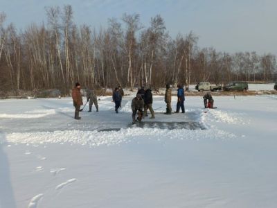 Более чем 100 семьям Хангаласского улуса заготовили лед