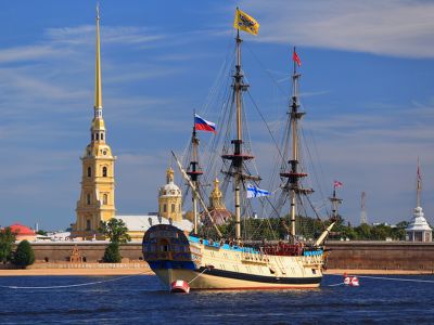 Морская традиция на Большом Петербургском кольце (Теплоход «Акватория звука» (Английская набережная, 28))