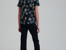 Брюки трикотажные для девочек