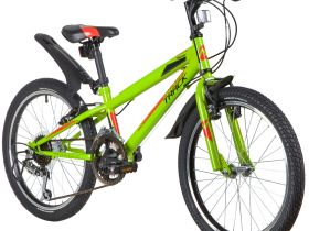 Детский велосипед Novatrack Racer 20 12sp, год 2020, цвет Красный