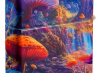 Зажигалка ZIPPO Mushroom Forest Design с покрытием 540 Matte, латунь/сталь, разноцветная, матовая, 38x13x57 мм