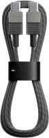 Кабель VLP NEO Phantom USB-C, 100Вт, 1,5м серый