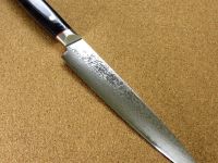 Кухонный нож для тонкой нарезки, Saiun Damascus, Kanetsugu, 9009, сталь VG-10, в картонной коробке, 210 мм