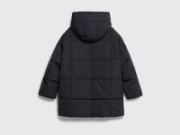 Пуховик для девочек, Черный